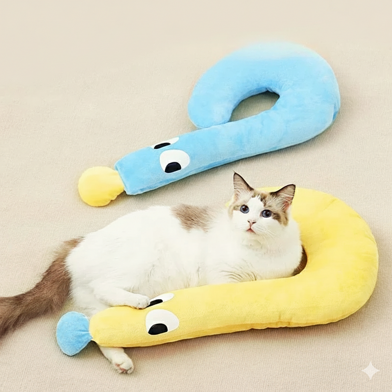 Coussin moelleux pour chiens et chats – Lit douillet pour un sommeil confortable