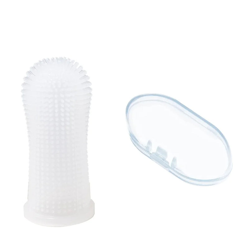 Brosse à dents pour animaux de compagnie – Nettoyeur en silicone souple pour chiens et chats