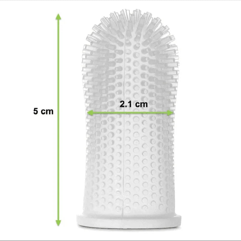 Brosse à dents pour animaux de compagnie – Nettoyeur en silicone souple pour chiens et chats