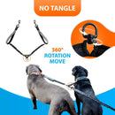 Laisse double mains libres pour chien – Ceinture réfléchissante réglable