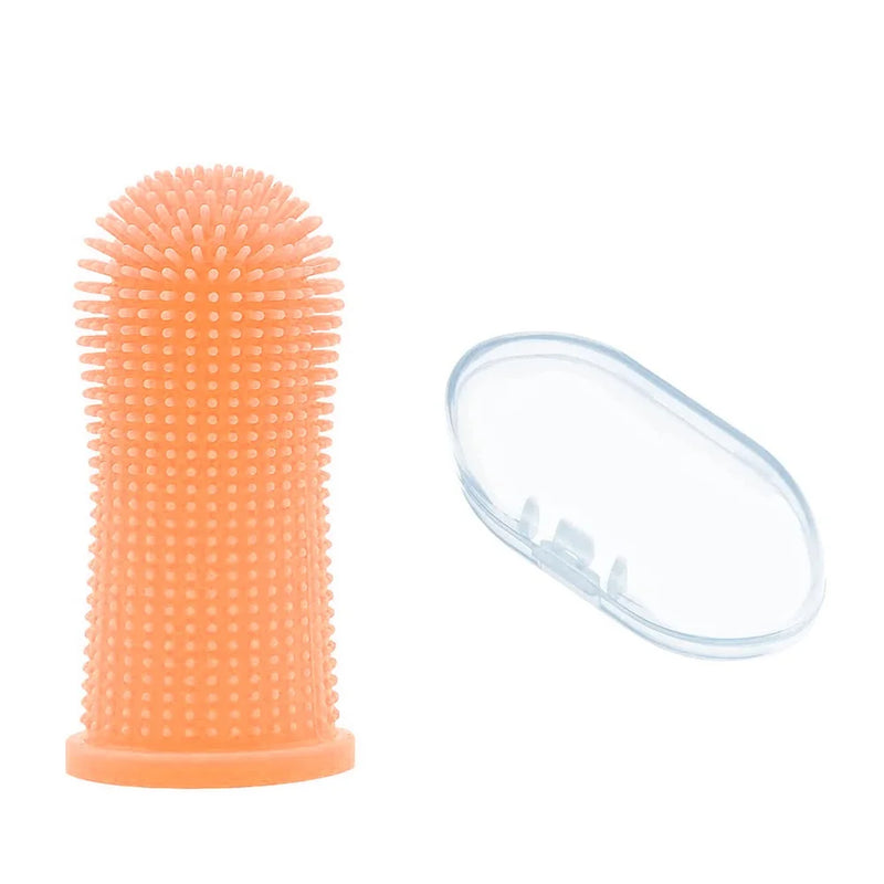 Brosse à dents pour animaux de compagnie – Nettoyeur en silicone souple pour chiens et chats