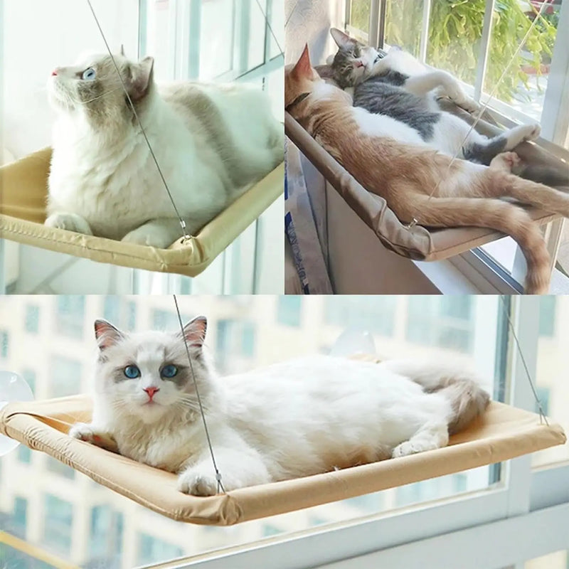 Cat Window Hammock – Space Saving Sunny Bed with Suction